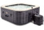 Mobiler Whirlpool INTEX Greystone Deluxe Bubble Spa 4 (795 l) - grau