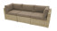 Gartensofa aus Polyrattan SEVILLA, 3-sitzer (beige) - Beige