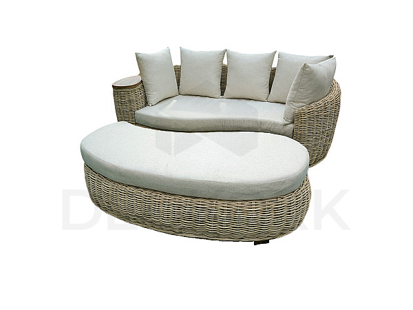 Garten-Rattan-Set VALI