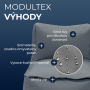 MODULTEX textile Modulliege (grau)