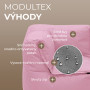 Textile modulare 3-Sitzer-Kinderbank MODULTEX KIDS (rosa)