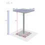 Aluminium-Stangenset RUBBY 1+2 (anthrazit)